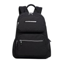 狼域 新款男包布包商务双肩背包黑色电脑包旅行包双肩包女包大包 L-1505-10