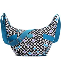 狼域2016新款潮流秋冬斜跨女包尼龙斜挎包帆布包饺子包女士小包包L-1255A-2