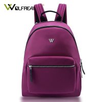 狼域小背包尼龙双肩包女韩版休闲迷你2016新款帆布胸包牛津布包包L-1608-2-5