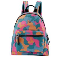 狼域2016新款迷彩双肩包尼龙小书包休闲日韩学生女大背包个性胸包L-1608-2-9