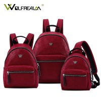 狼域2016新款尼龙女包双肩包女防水帆布韩版休闲包包背包女士胸包