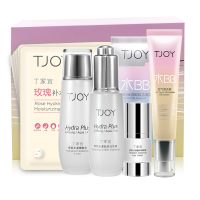 丁家宜参肌水漾尊享礼盒面部护理套装7件套装保湿补水嫩肤紧致护肤品正品