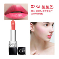 迪奥(Dior) CD 烈焰蓝金唇膏口红/瘾诱漆光 028#星星色