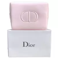 迪奥(Dior)粉色方形化妆包专柜套装包