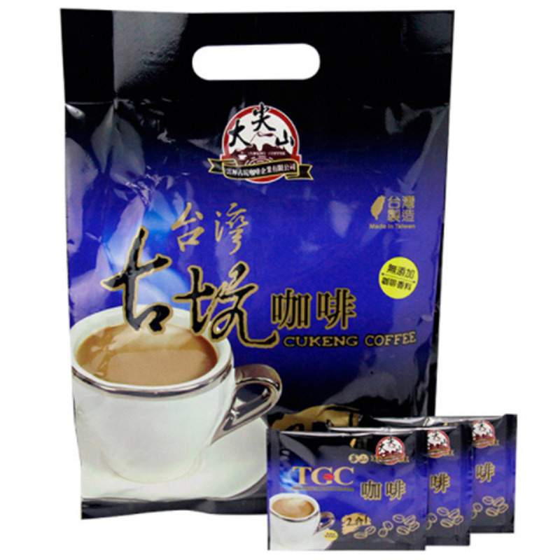 船井burner台湾进口古坑华山二合一咖啡分享包 (大尖山即溶咖啡22包/袋)袋装速溶咖啡 原味咖啡云林古坑咖啡