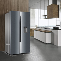 海尔(Haier)BCD-652WDBGU1 652升变频智能无霜节能对开门冰箱