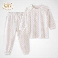 英氏儿童内衣套装纯棉男女宝宝秋衣秋裤四季穿144109