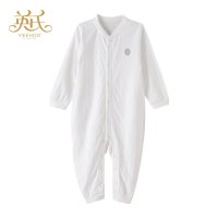 英氏春秋内衣 婴儿纯棉内衣新生儿蛤衣连体衣爬服143035