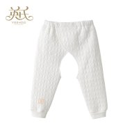 英氏婴儿开裆裤纯棉家居裤男女宝宝睡裤儿童保暖裤134026