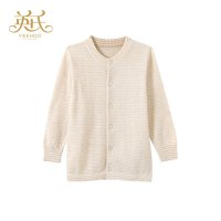 英氏正品 秋冬款 婴儿羊毛内衣对襟保暖上衣144065