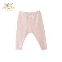 英氏正品 秋冬款新生儿婴幼儿羊毛保暖内衣 扣档裤 144080