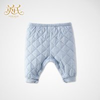 英氏婴儿扣裤儿童保暖裤秋冬男女宝宝秋裤加厚144053