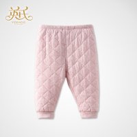 英氏秋冬款内衣 婴幼儿夹棉内衣纯棉 可拆档裤144063