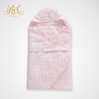 英氏正品2014年新床品 143018 新生儿春秋抱被 婴儿纯棉小抱被