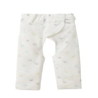 英氏新生儿裤子纯棉婴儿开裆裤宝宝秋裤单条154070 154075