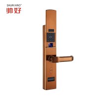 帅好(SHUAI HAO) 全自动、防猫眼开启智能密码指纹锁 MT-SH-8118 红古铜色