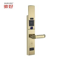 帅好(SHUAI HAO) 全自动、防猫眼开启智能密码指纹锁 MT-SH-8118 青古铜色