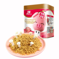 方广钙铁锌猪肉酥 铁罐装100g (10小袋分装)儿童宝宝零食 营养原味猪肉酥 细小纤维 含钙蛋白质 肉酥≠肉松
