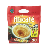 2袋装▏ Alicafe 阿里咖啡 啡特力 白咖啡 3合1 600g 马来西亚进口 袋装 进口速溶咖啡