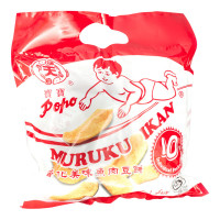 2袋装| Popo 宝宝 香化美味鱼味豆饼 150g 袋装 马来西亚原装进口