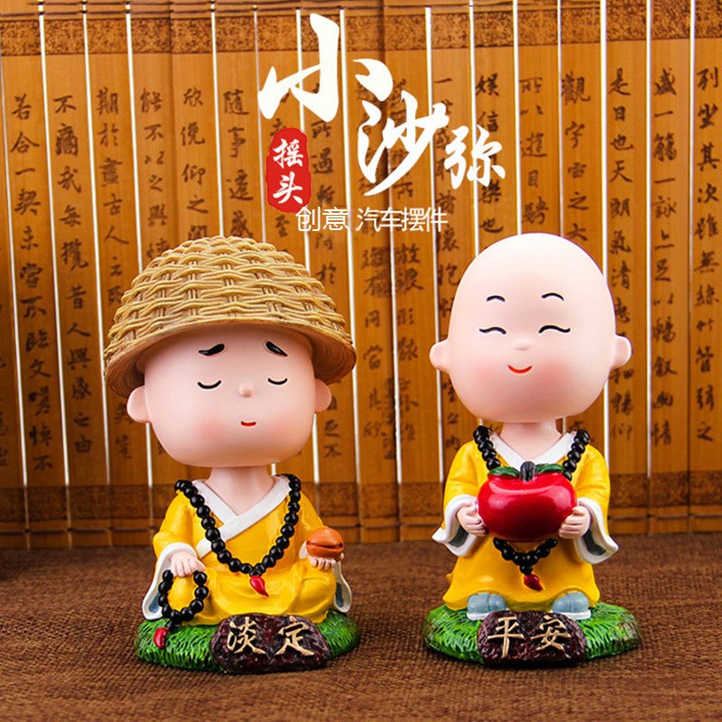 卡卡西 Kikic 挂饰 摆饰4款和尚卡卡西创意汽车摆件车载摇头和尚可爱装车上车内饰品摆件汽车用品kikic 淡定摇头小和尚 价格图片品牌报价 苏宁易购优易驾汽车用品专营店