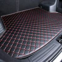 【立减50 到手价58】卡卡西 专车专用汽车后备箱垫3D立体高品质PU北京现代名图悦动朗 KIKIC 砖石黑