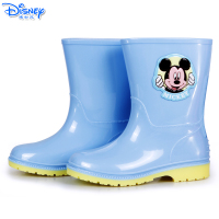 迪士尼(Disney)男女通用米奇儿童装雨鞋靴卡通图案防滑抓地雨靴鞋宝宝水鞋雨鞋 MP15707蓝色 33码/适合脚长21cm
