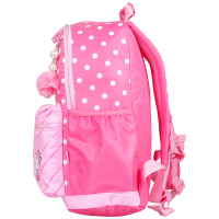 凯蒂猫(HelloKitty)儿童小学生3-6年级女童减负双肩休闲书包 KT0022B西瓜红送笔袋