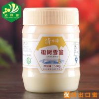 清蜂源 蜂蜜 东北黑蜂椴树雪蜜白蜜500g