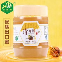 清蜂源 出口品牌 深山老林天然蜜 优选油菜蜂蜜500g