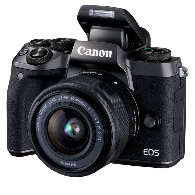 佳能 EOS M5 微单相机 EF-M 15-45 IS STM&22/2人像定焦镜头 双镜头套机 实惠礼包版图片