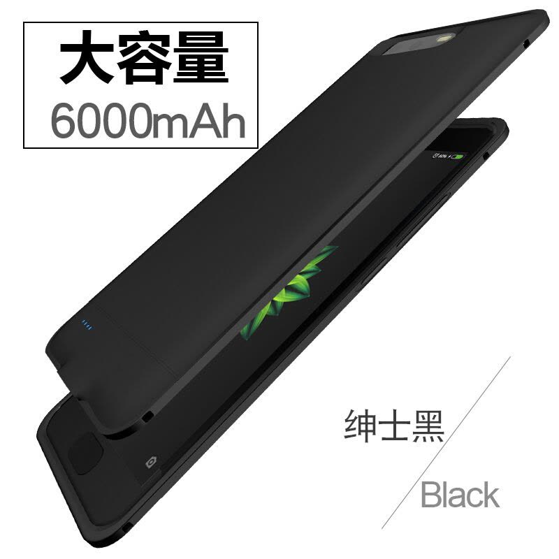 赫扬 OPPOR9S背夹电池R9s充电宝移动电源R9sPlus手机壳无线充电器 黑图片