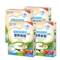 每伴米粉 婴幼儿儿童辅食 2段蛋黄双歧因子*4