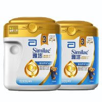 雅培亲体系列3段 进口奶源金装喜康力900g智锁罐*2