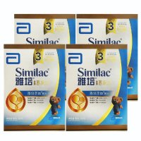 雅培亲体系列3段 进口奶源金装喜康力400g*4