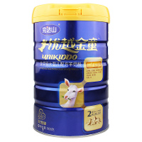 完达山奶粉优越金童金装婴儿配方羊奶粉2段6-12个月900克