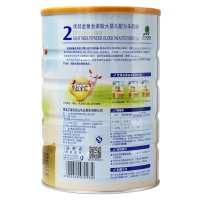 完达山奶粉优越金童金装婴儿配方羊奶粉2段6-12个月900克