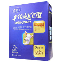 完达山奶粉优越金童金装婴儿配方羊奶粉盒装2段6-12个月400克