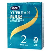 完达山奶粉育儿健金装婴儿配方奶粉2段400克