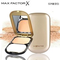 MAX FACTOR 蜜丝佛陀透滑粉饼SPF15 10g 02#象牙白 带化妆镜粉扑