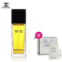 香奈儿 Chanel No.5 经典5号女士淡香水 长款5号 持久留香 50ml 女性礼物 EDT