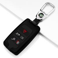 路虎发现运动版钥匙套钥匙扣揽胜运动版发现5卫士揽运钥匙包星脉极光揽胜加长版全包金属钥匙保护壳传枫