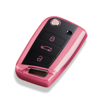 传枫 汽车钥匙包车用钥匙扣钥匙套大众途观L凌渡速腾途昂探岳探歌朗逸宝来高尔夫途安嘉旅