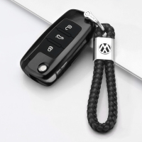 传枫 汽车钥匙包车用钥匙扣钥匙套大众途观捷达朗行桑塔纳朗境高尔夫甲壳虫速腾帕萨特宝来朗逸途安蔚领POLO