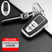 丰田钥匙包汉兰达卡罗拉雷凌双擎CHR凯美瑞钥匙套亚洲龙普拉多奕泽皇冠霸道RAV4荣放钥匙扣壳传枫