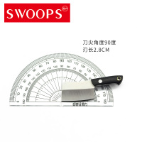 西户 便携迷你挂饰木柄小菜刀 随身携带 迷你小直刀