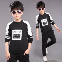 5童装6男童秋7装套装2018儿童春秋季8长袖t恤10中大童12岁两件套
