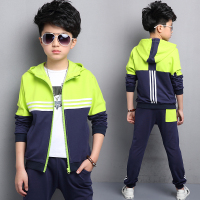 童装8男童2017新款9春季10卫衣套装中大童儿童运动春秋装11-15岁