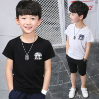 童装男童2018年夏季儿童新品5 6 7 8 9 岁韩版时尚潮流运动上衣
