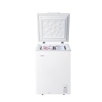 海尔（Haier）BC/BD-100HD 100升 小冰柜 低霜 卧式冷柜 家用 冷藏冷冻转换 冷柜